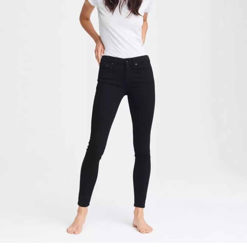 rag & bone Black Skinny Jeans